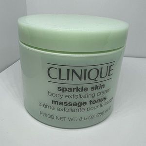 NWT Clinique Sparkle Skin Body Exfoliating Cream